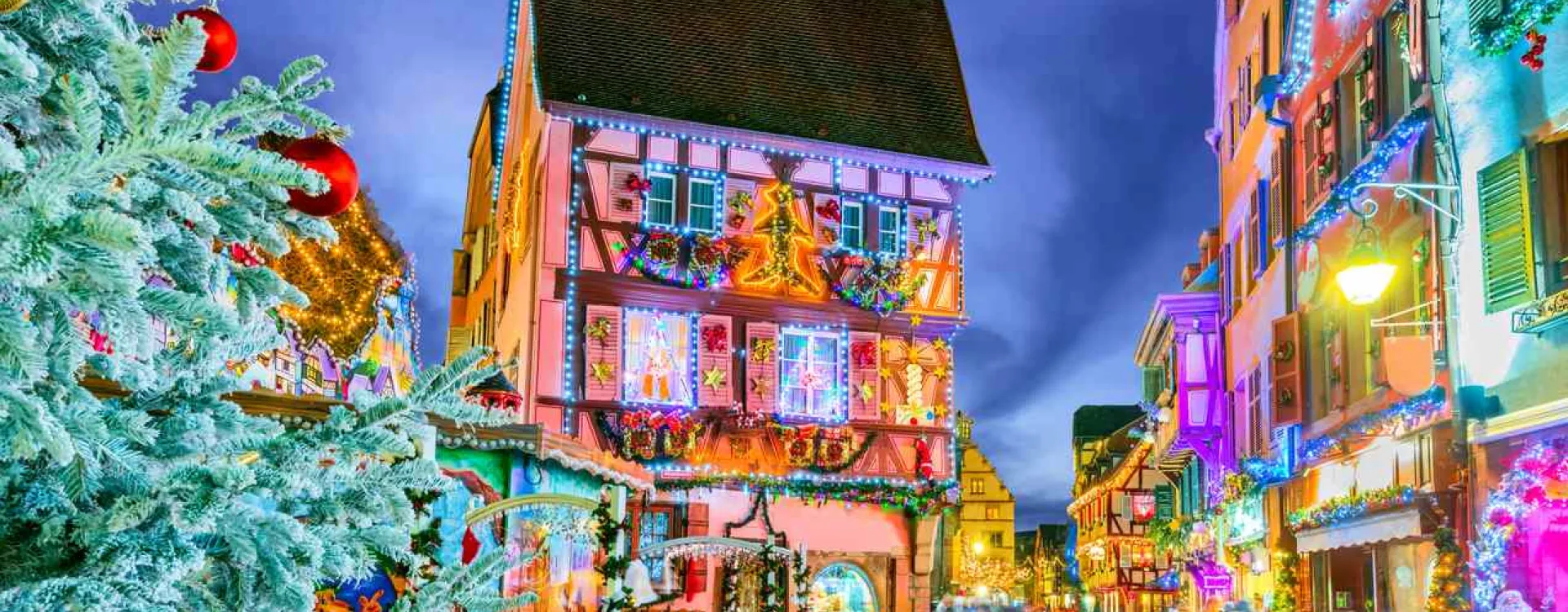 Découvrez les plus beaux marchés de Noël d'Alsace.