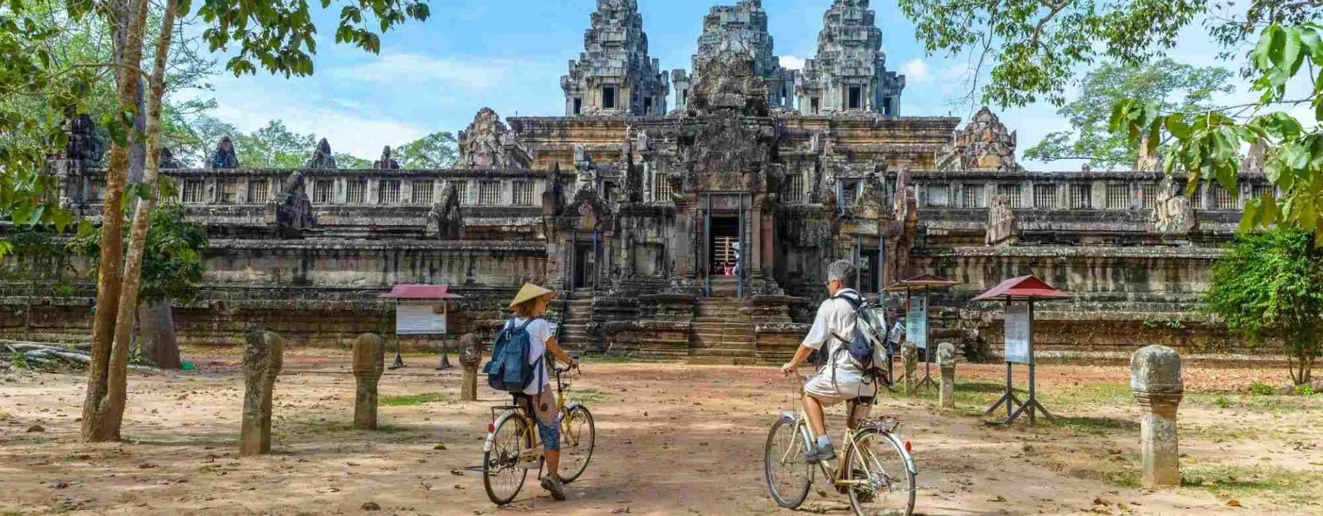 Le temple Ta Keo à Angkor.