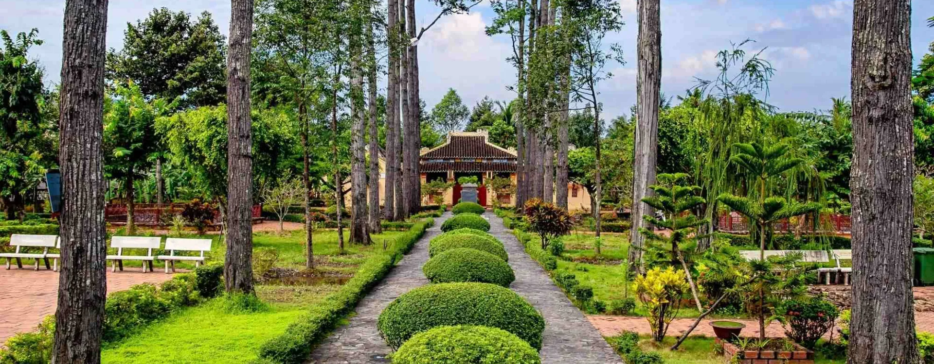 Le temple de la littérature à Vinh Long au Vietnam.