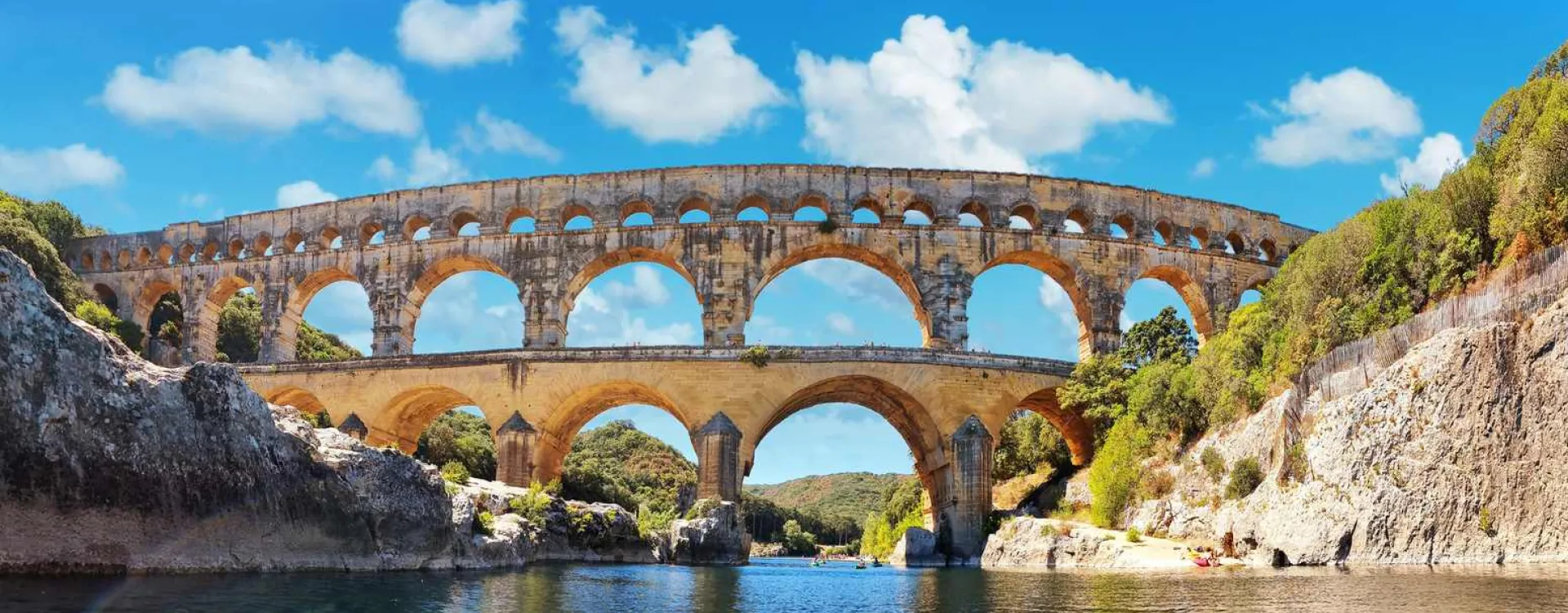 Le Pont du Gard est le symbole du Gard !