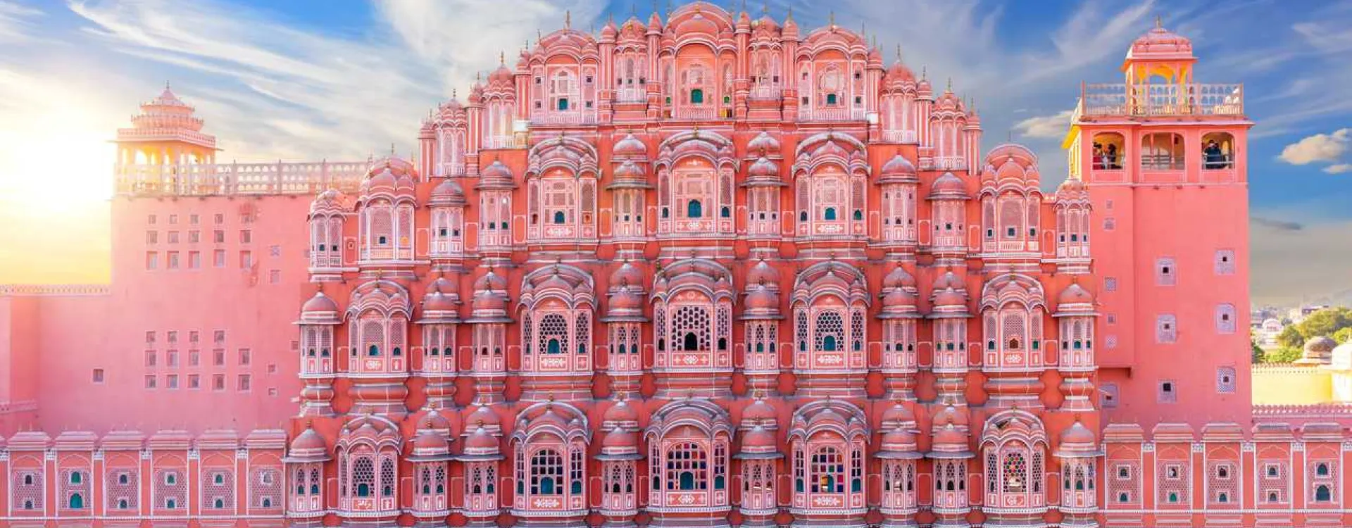 Jaipur est la capitale du Rajasthan.
