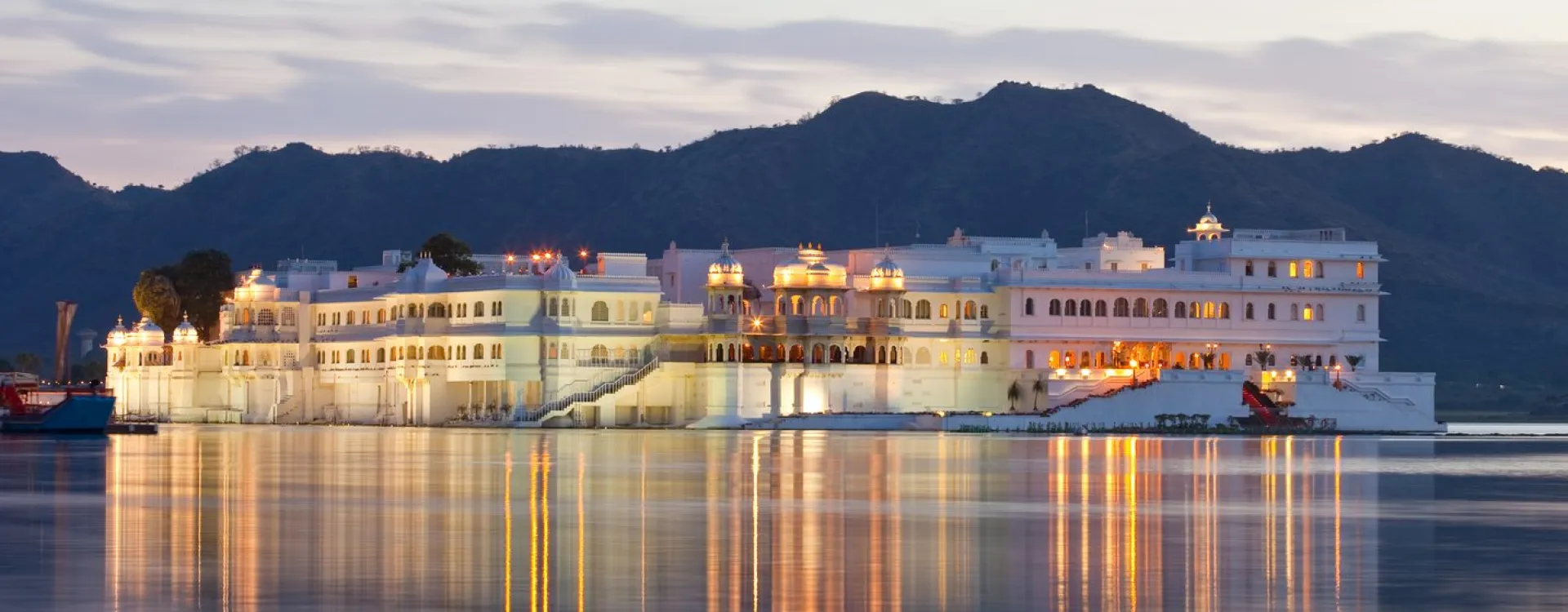 La ville d'Udaipur au Rajasthan, en Inde.