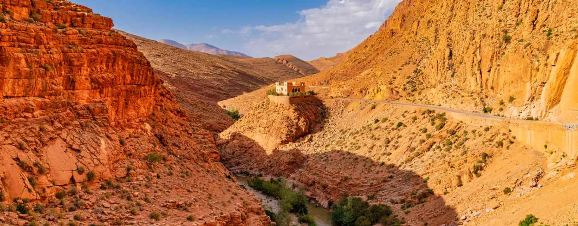 La vallée du Dadès au Maroc.
