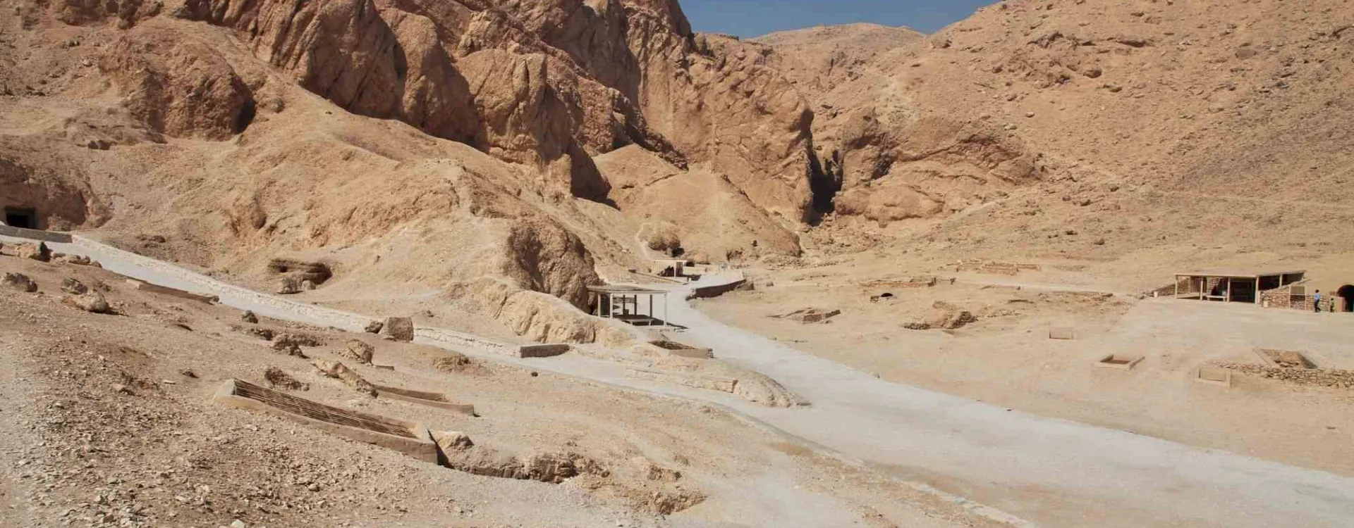 La Vallée des Reines en Egypte.