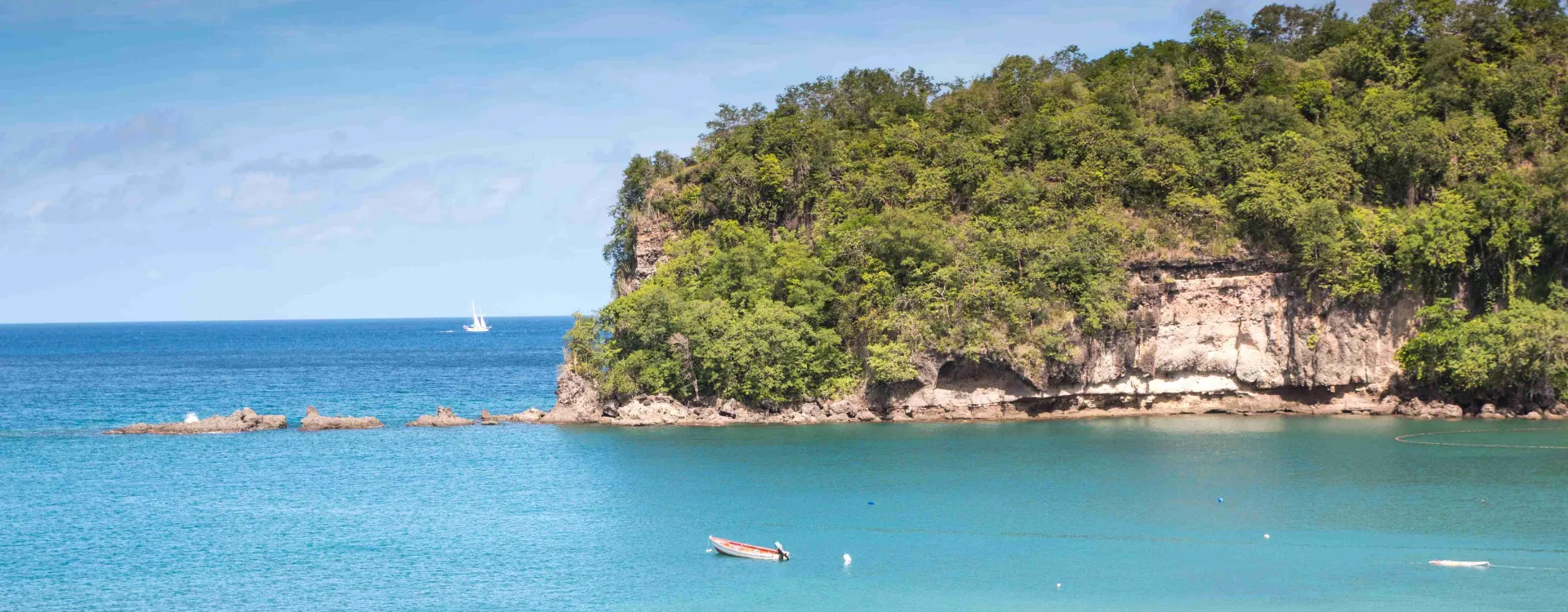 Castries et environs aux Caraïbes 