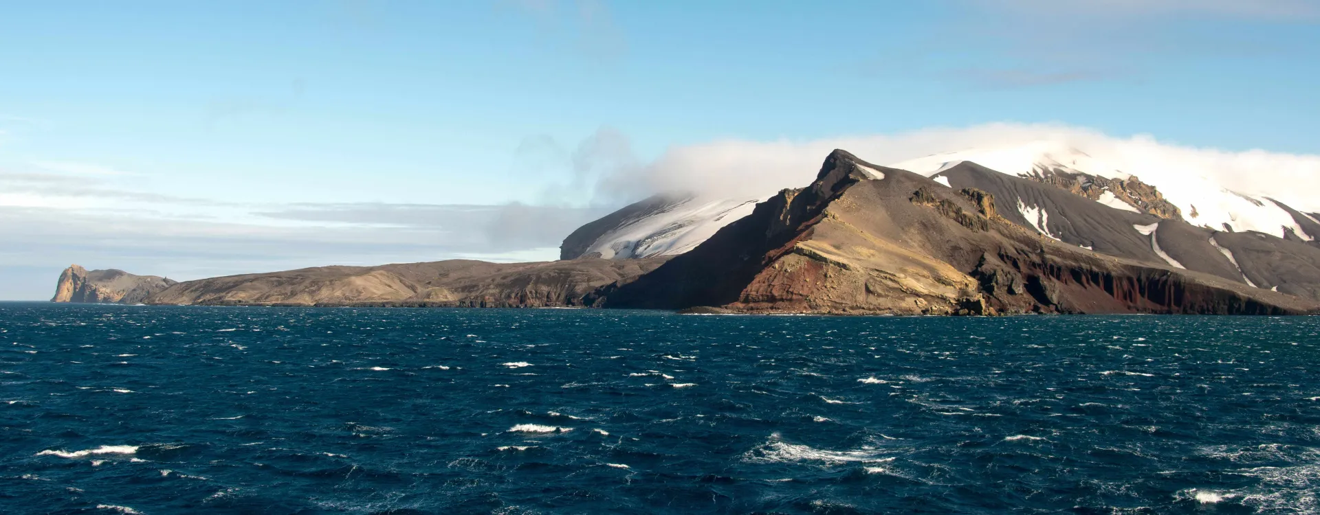 Île de la Déception dans l'Océan Austral