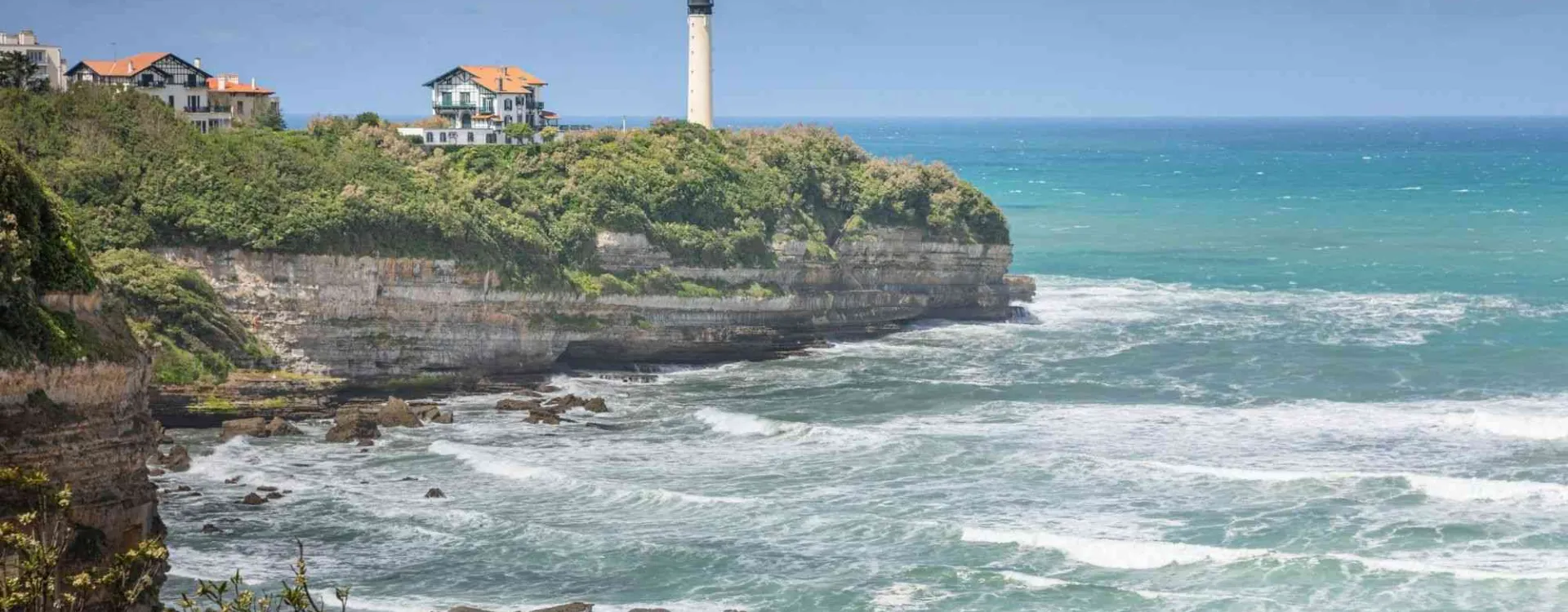 La ville d'Anglet au Pays Basque.