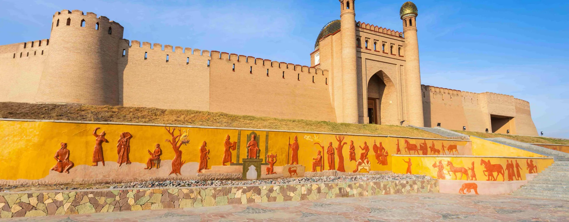 Ville de Istaravchan au Tadjikistan