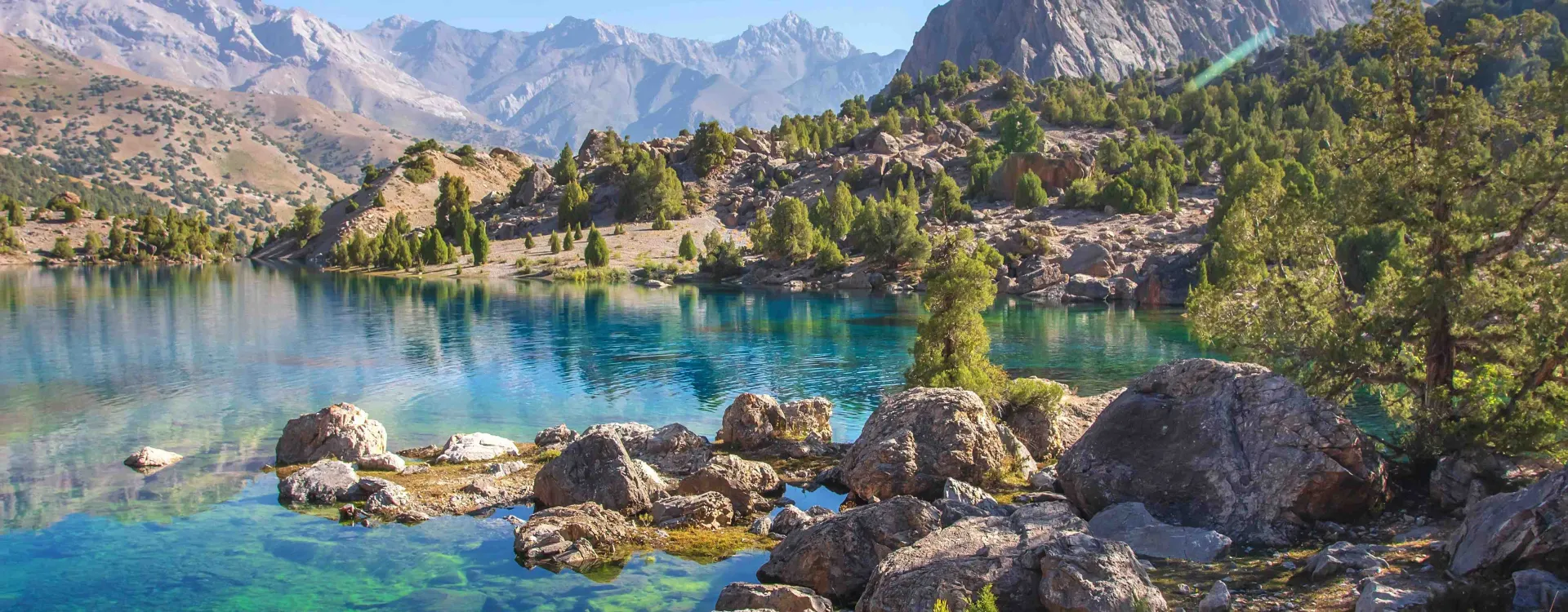 Les monts Fan au Tadjikistan