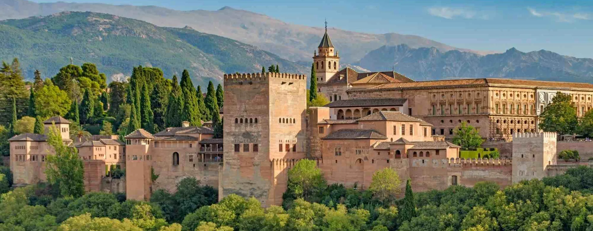 Vue de Grenade, l’une des plus belles villes d’Andalousie.