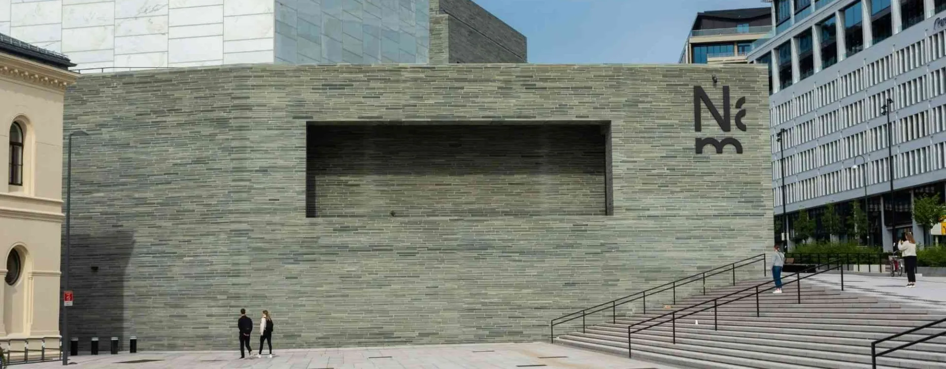 Musée national de Norvège (Nasjonalmuseet), bâtiment moderne du National Museum à Oslo