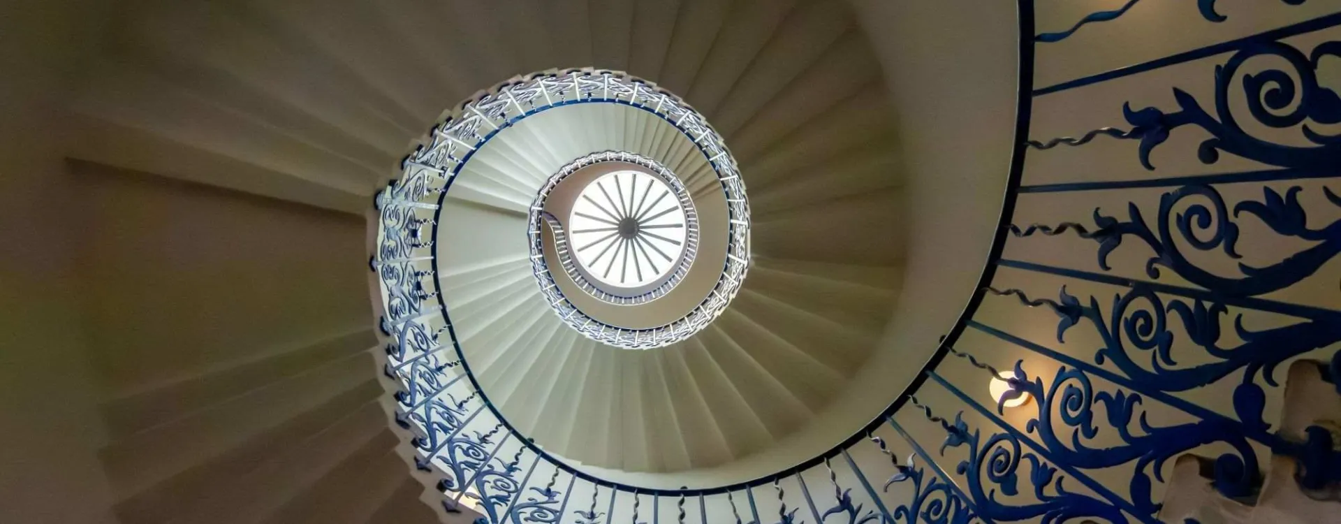 Le Tulip Stairs dans la Queen’s House à Greenwich à Londres