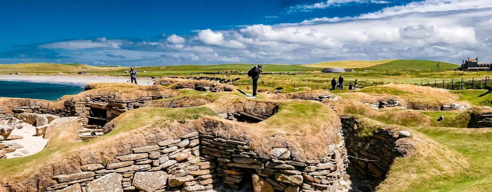 Le site de Skara Brae, un incontournable d'un voyage dans les Orcades en Écosse