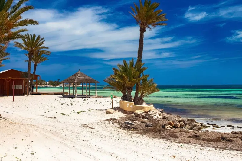 Djerba en Tunisie est une destination abordable pour passer Noël au soleil.