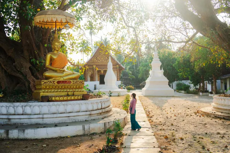 Le Laos abrite quelques temples exceptionnels.