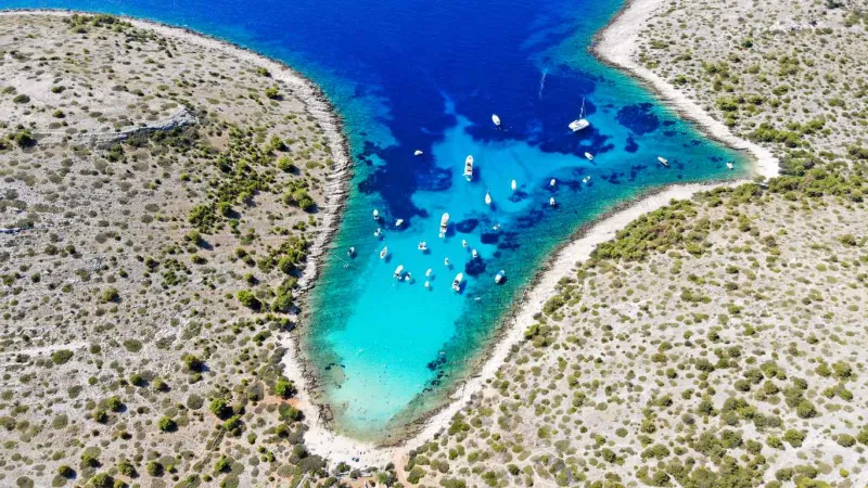 Les îles Kornati sont parmi les plus paradisiaques de Croatie.