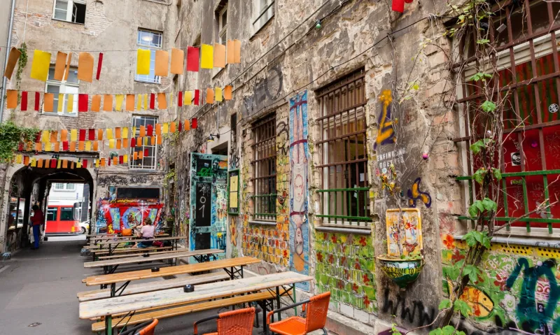 Bar dans le quartier de Kreuzberg à Berlin