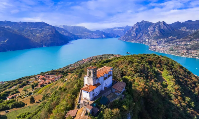 Monte Isola sur le Lac d'Iseo