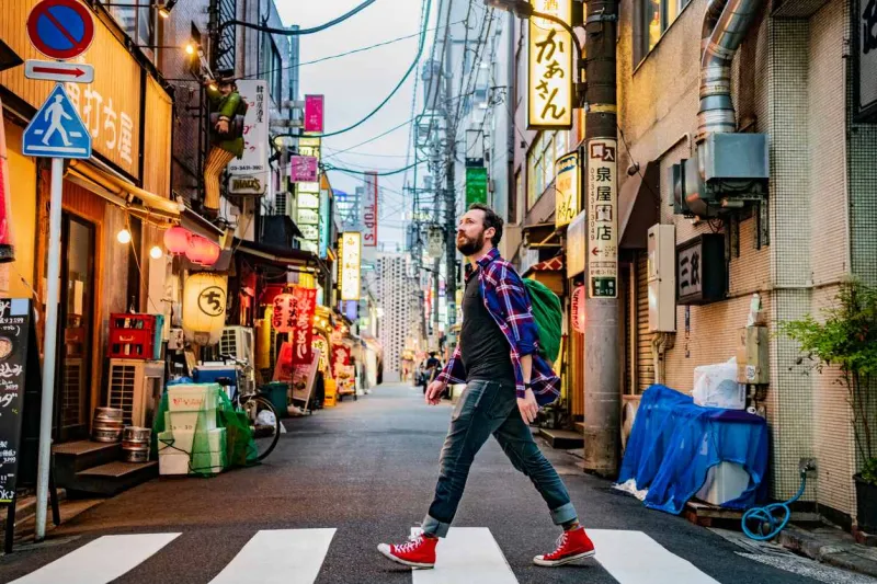 Il n’existe pas de moyen plus économique que de parcourir Tokyo à pied.