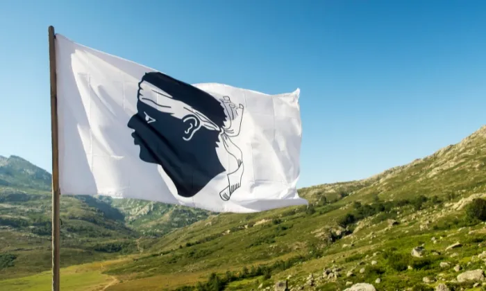 Le drapeau corse.