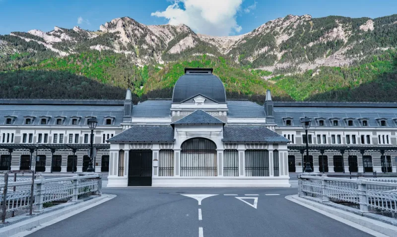 La gare de Canfranc