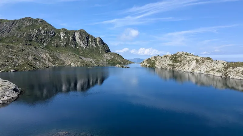 Lac de la Montagnette dans les Pyrénées