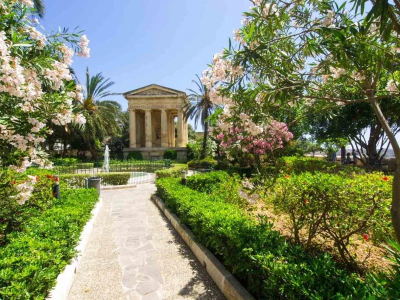 Les jardins de Lower Barrakka.