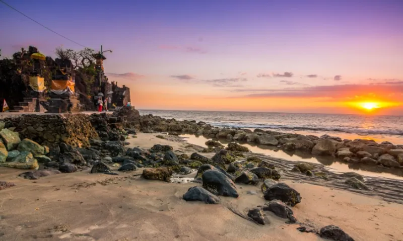 Le Pura Batu Bolong à Lombok.