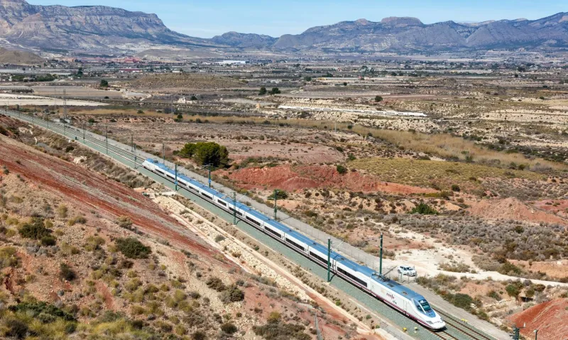 Train à grande vitesse RENFE en Espagne