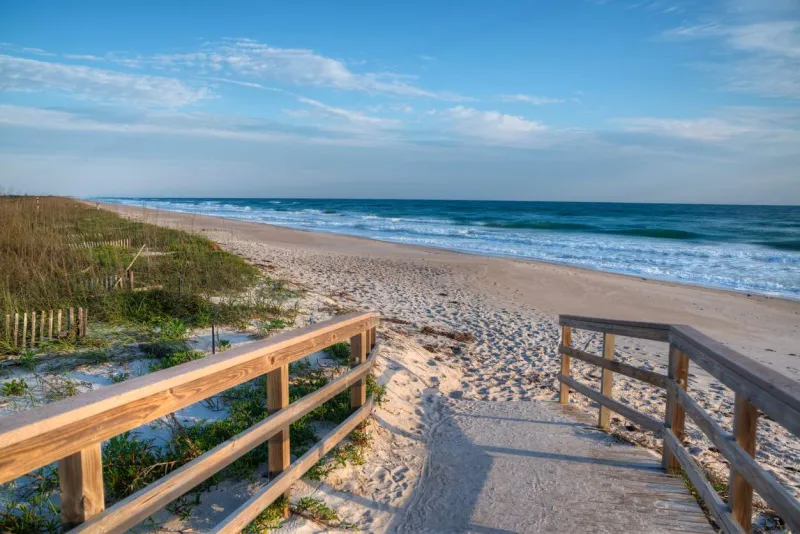 Au Canaveral National Seashore, la tranquillité est reine.
