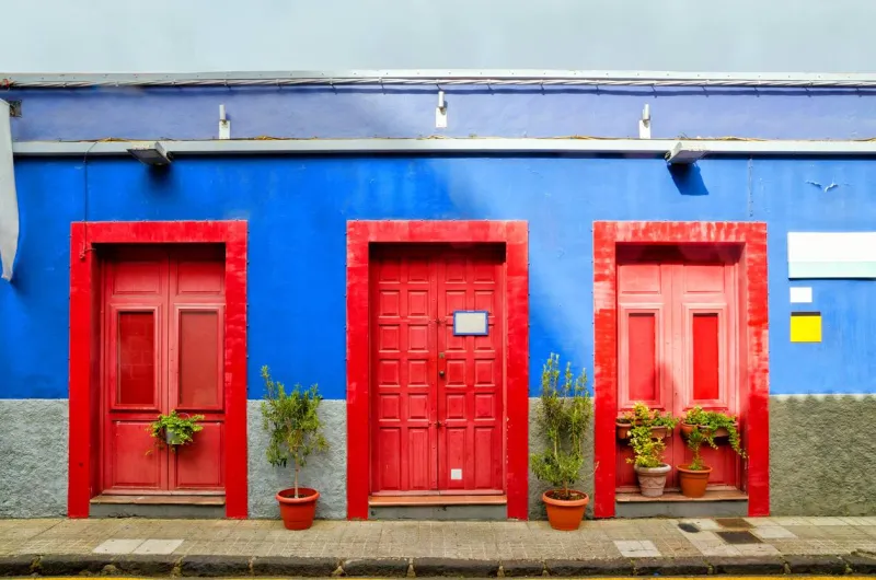 Les maisons colorées de San Cristóbal de la Laguna.