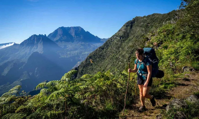 Le Maïdo offre un point de vue splendide sur le cirque de Mafate.