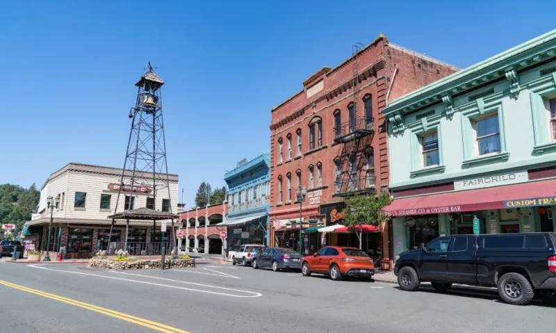 Placerville, ancien camp de mineurs, garde l’empreinte des chercheurs d’or.