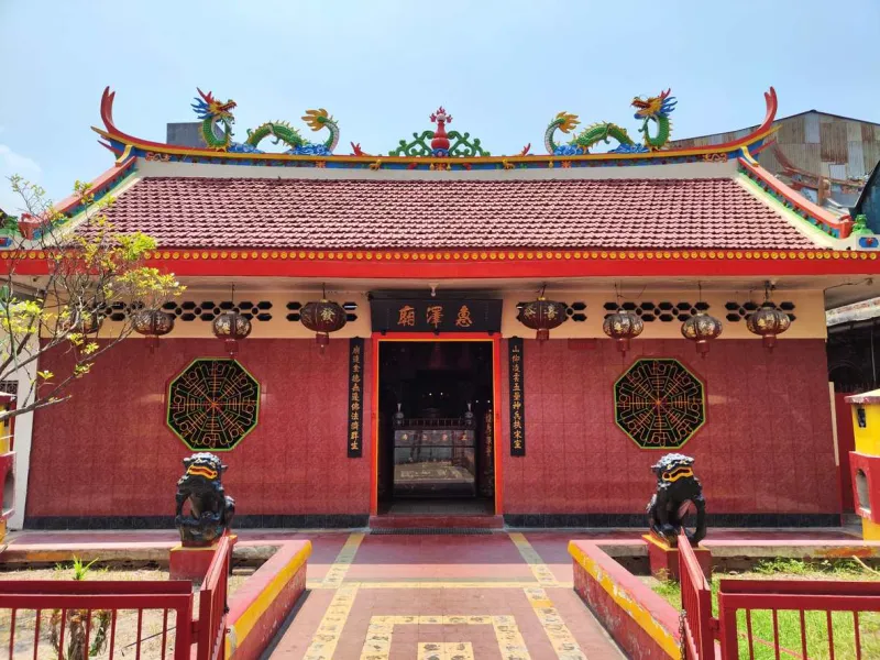 Le temple Dharma Bhakti dans le Chinatown de Jakarta.