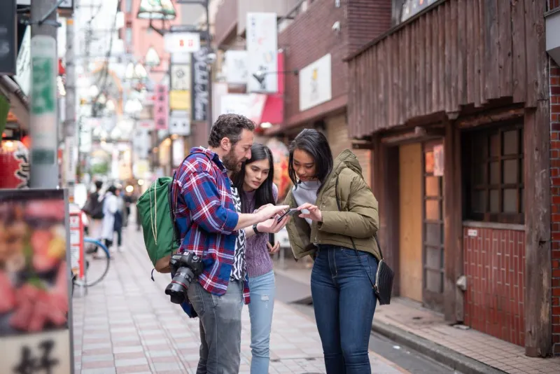 Apprendre quelques mots de japonais vous sera très utile.