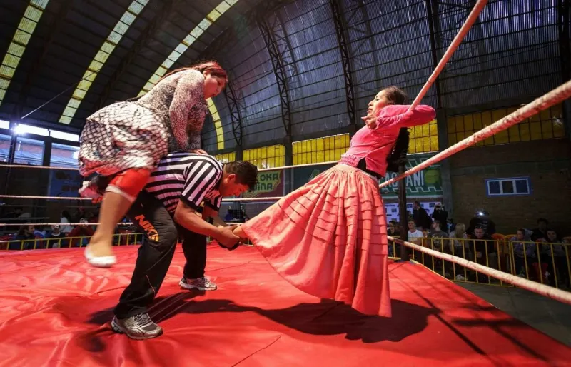 Les Cholitas sont devenues un symbole d’émancipation féminine.