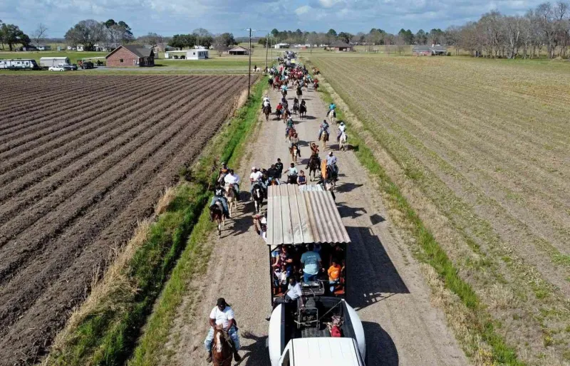 En 2026, faites la fête en compagnie des cowboys afro-créoles en Louisiane.