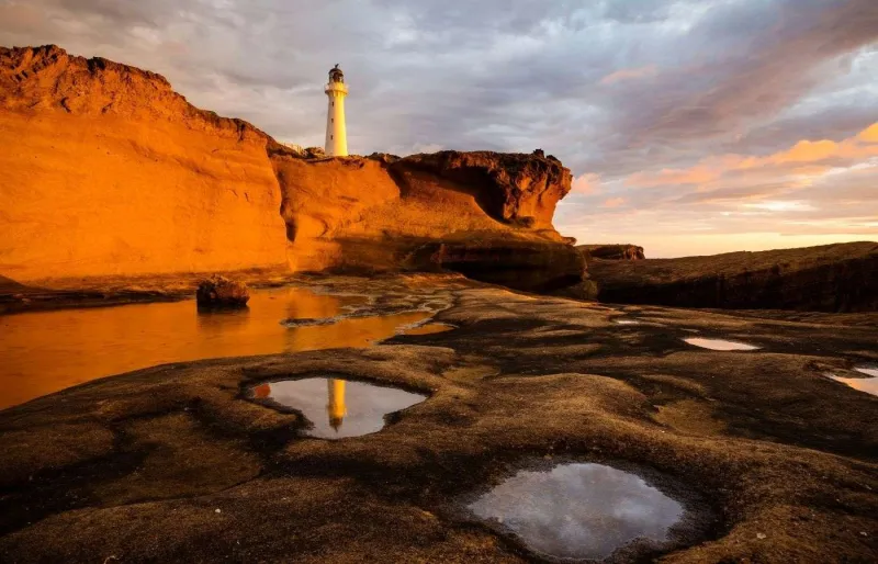 La région de Wairarapa sur l'île du Nord en Nouvelle-Zélande.