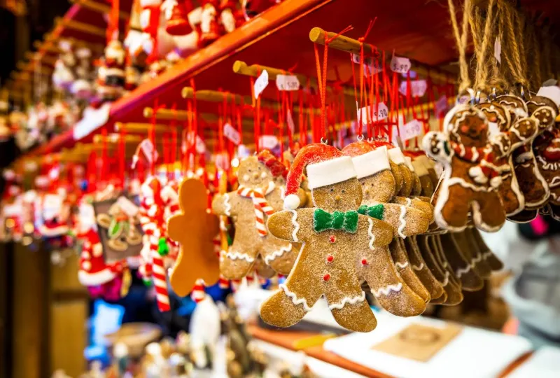 Le pain d’épices est une spécialité incontournable des marchés de Noël en Alsace.