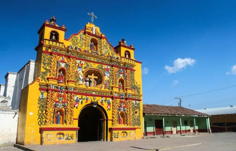 La ville de Quetzaltenango au Guatemala.