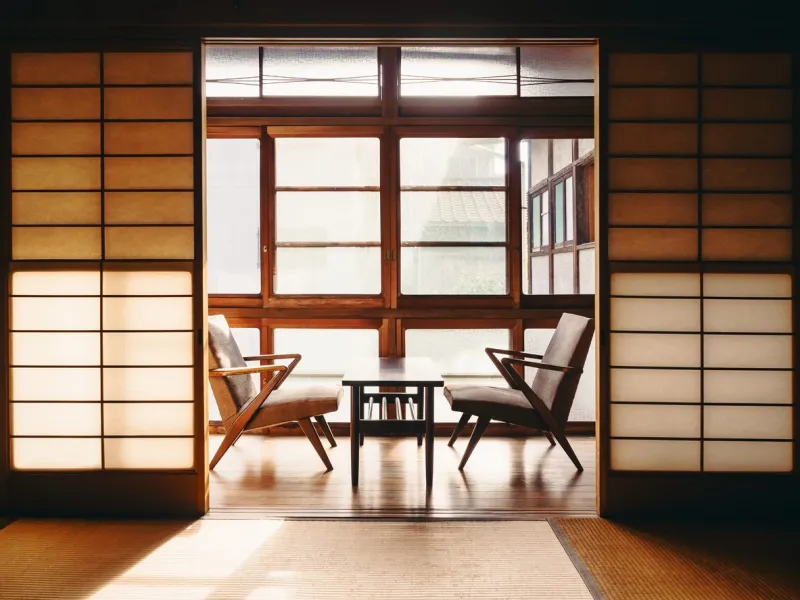 Les ryokan sont les auberges traditionnelles du Japon.