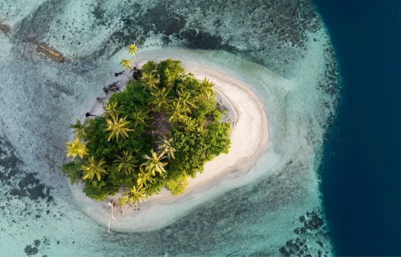 L'archipel paradisiaques des îles Salomon.