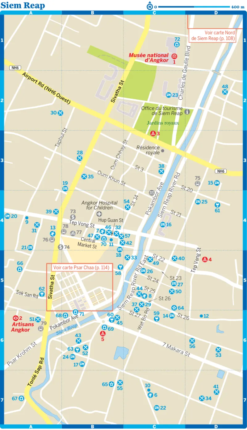cambodge siem reap carte
