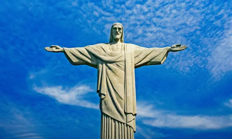 La statue du Christ rédempteur est l'une des plus célèbres du monde.
