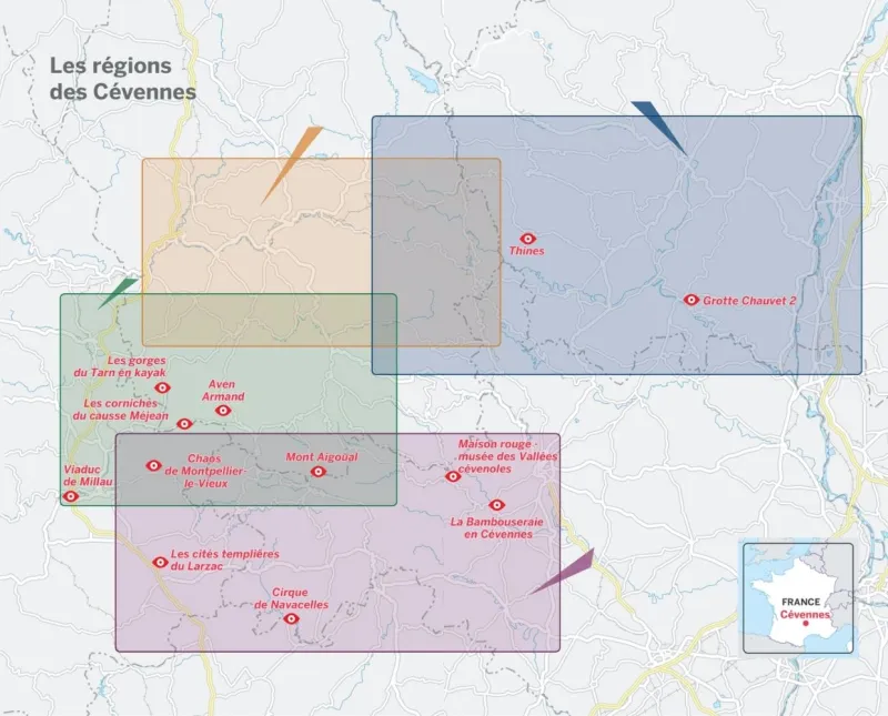 cevennes carte