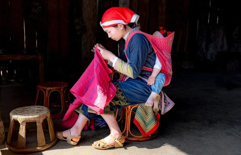 Autour de Sapa, plusieurs ethnies montagnardes préservent leurs traditions.