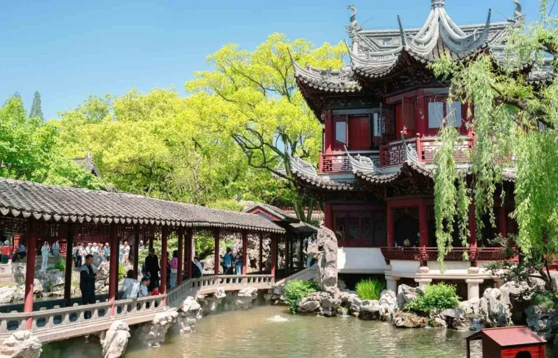 Les jardins Yuyuan à Shanghai.