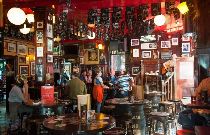 Impossible de visiter Dublin sans déguster une bière dans un de ses pubs.