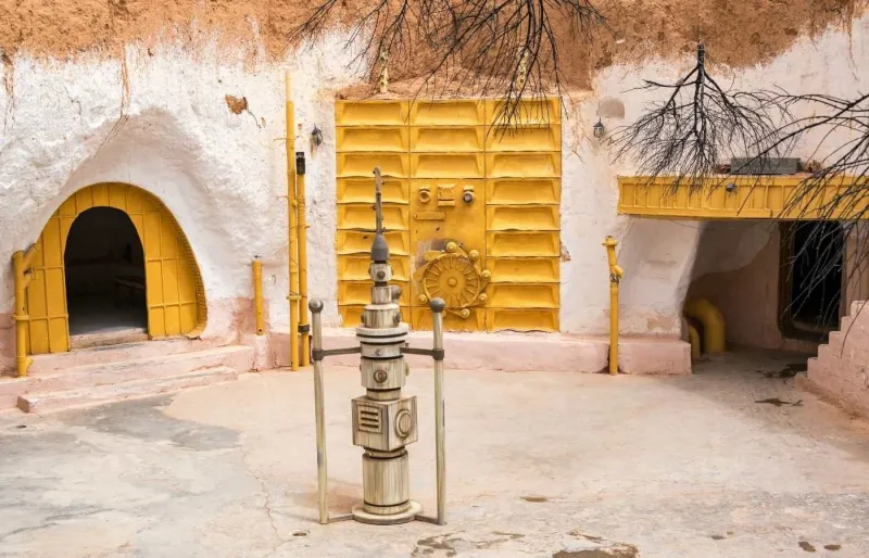 Matmata est un des lieux de tournage de Star Wars en Tunisie.