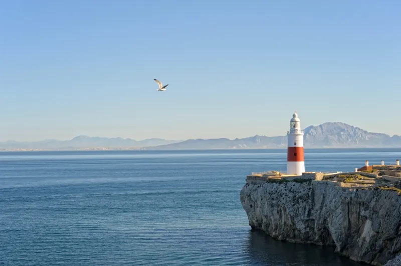 Le phare du célèbre détroit de Gibraltar.